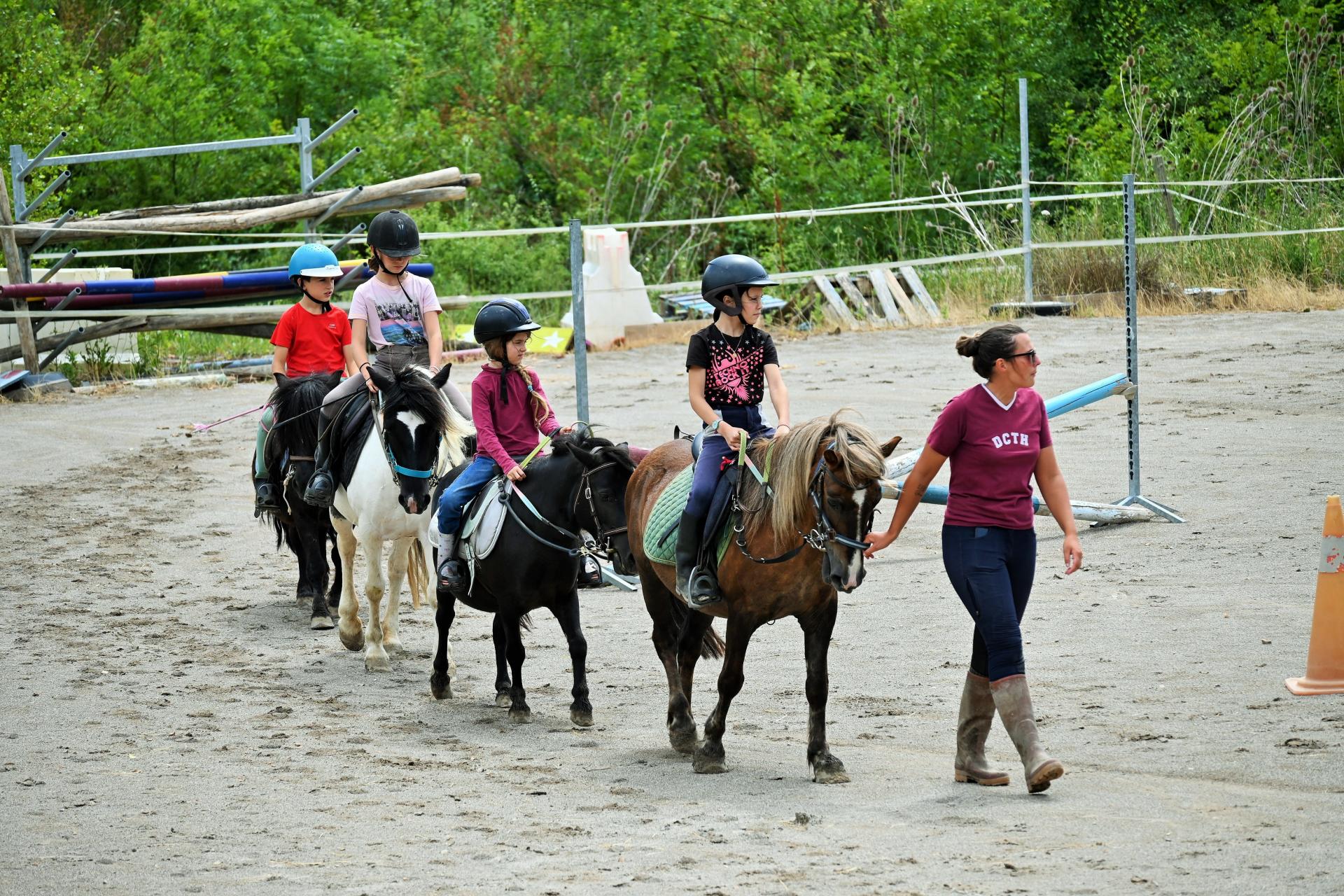 Apprentissage equitation 1